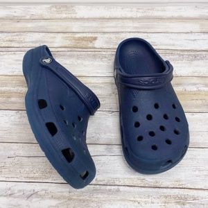 Crocs Navy Classic Clogs
